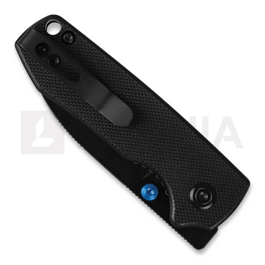 Couteau pliant Vosteed Raccoon Cub - G10 Black - B/W Drop