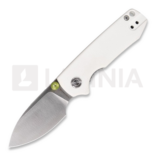 Vosteed Raccoon Cub - G10 White - Satin Drop 折叠刀