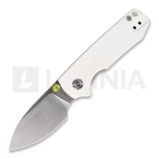 Vosteed Raccoon Cub - G10 White - Satin Drop 折り畳みナイフ