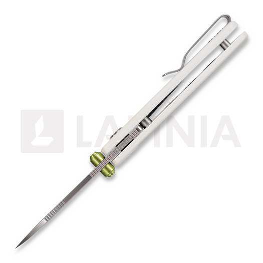 Coltello pieghevole Vosteed Raccoon Cub - G10 White - Satin Drop