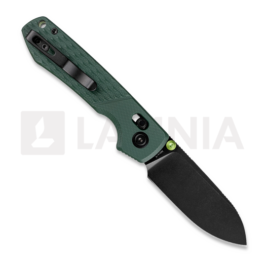 Coltello pieghevole Vosteed Raccoon ModSwap™ - Blackwash - G10, verde