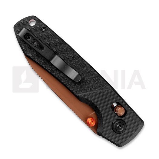 Navalha Vosteed Raccoon ModSwap&trade; - Copper Dune - G10, preto