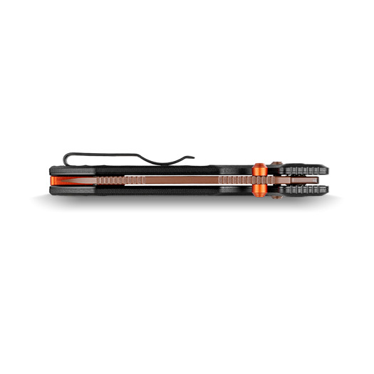 Navalha Vosteed Raccoon ModSwap&trade; - Copper Dune - G10, preto