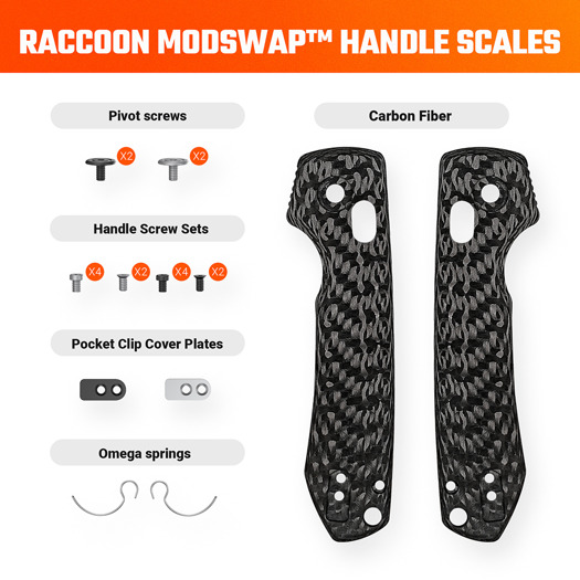 Vosteed Raccoon ModSwap™ Handle Scales