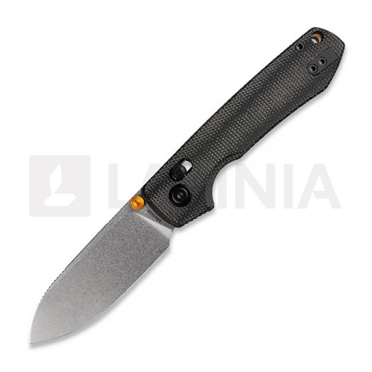 Navaja Vosteed Raccoon ModSwap™ - Stonewash - Micarta, negro