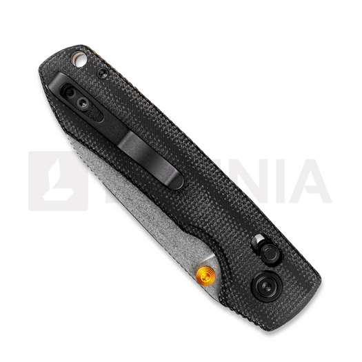 Navalha Vosteed Raccoon ModSwap&trade; - Stonewash - Micarta, preto
