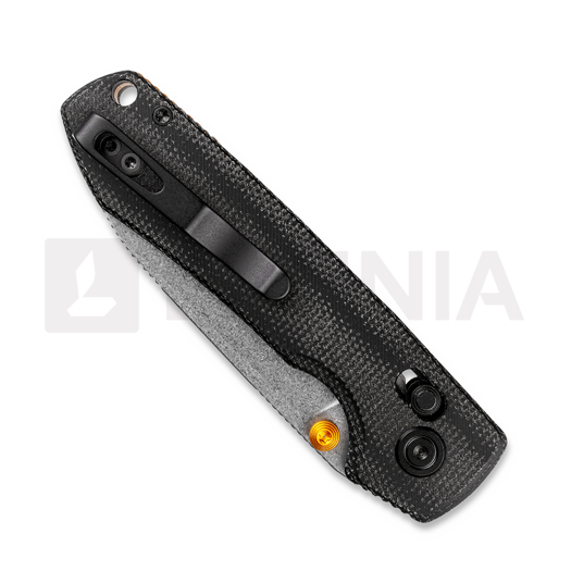 Coltello pieghevole Vosteed Raccoon ModSwap™ - Stonewash - Micarta, nero
