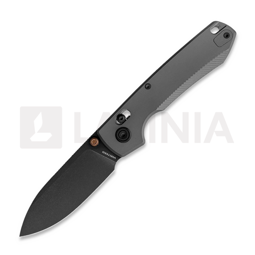 Складной нож Vosteed Raccoon TiSlim Crossbar - Blackwash - Titanium, Dim Gray