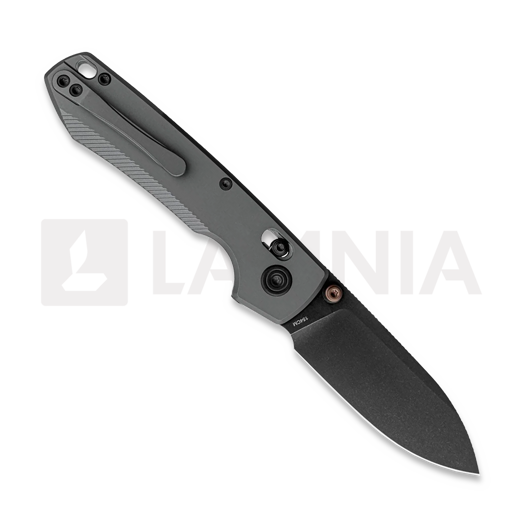 Coltello pieghevole Vosteed Raccoon TiSlim Crossbar - Blackwash - Titanium, Dim Gray
