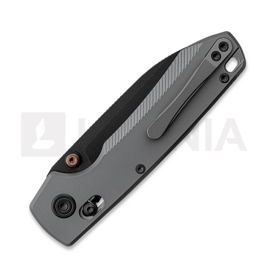 Coltello pieghevole Vosteed Raccoon TiSlim Crossbar - Blackwash - Titanium, Dim Gray