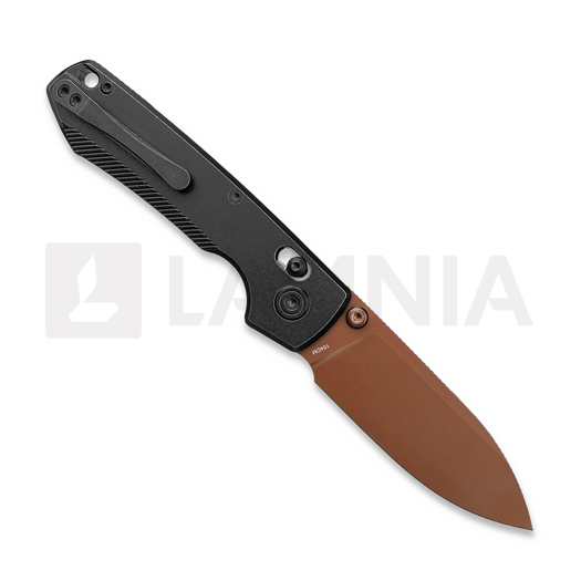 Складний ніж Vosteed Raccoon TiSlim Crossbar - Copper Dune Drop - Titanium, чорний