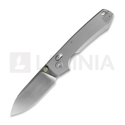 Складний ніж Vosteed Raccoon TiSlim Crossbar - Satin - Titanium, сірий