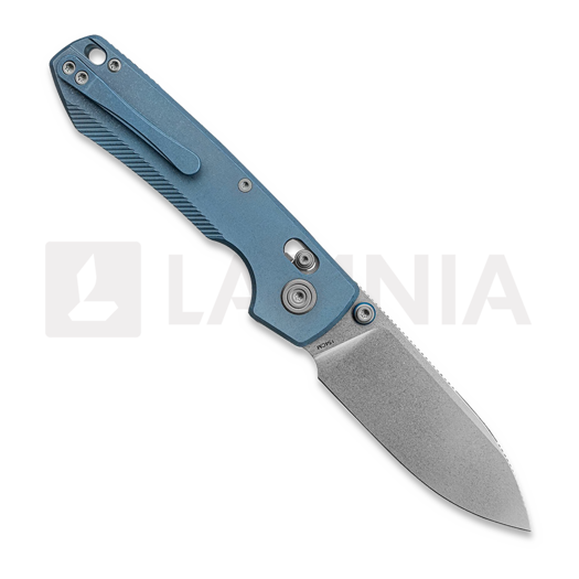 Vosteed Raccoon TiSlim Crossbar - Stonewash - Titanium vouwmes, blauw