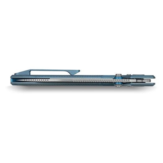 Vosteed Raccoon TiSlim Crossbar - Stonewash - Titanium vouwmes, blauw