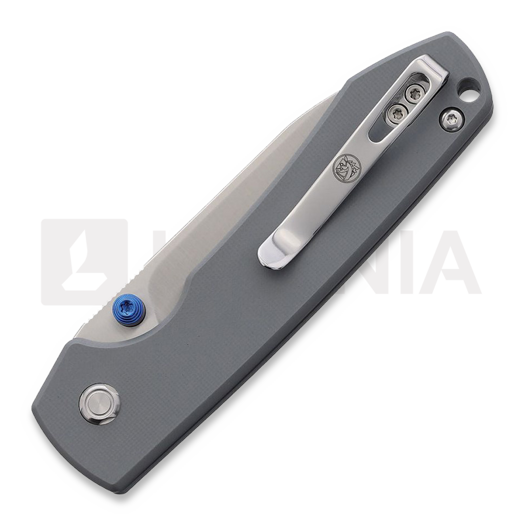 Briceag Vosteed Raccoon Top Liner Lock - Satin Drop - G10, gri