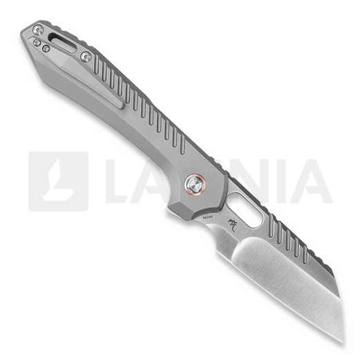 Coltello pieghevole Vosteed RSKAOS Top Linerlock - Titanium S/W - Satin Sheepsfoot