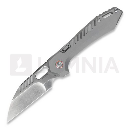 Vosteed RSKAOS Top Linerlock - Titanium S/W - Satin Wharncliffe fällkniv