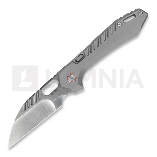Vosteed RSKAOS Top Linerlock - Titanium S/W - Satin Wharncliffe sulankstomas peilis