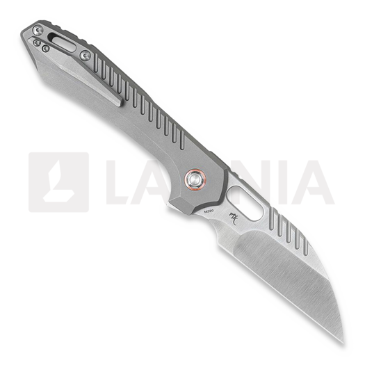 Vosteed RSKAOS Top Linerlock - Titanium S/W - Satin Wharncliffe sulankstomas peilis