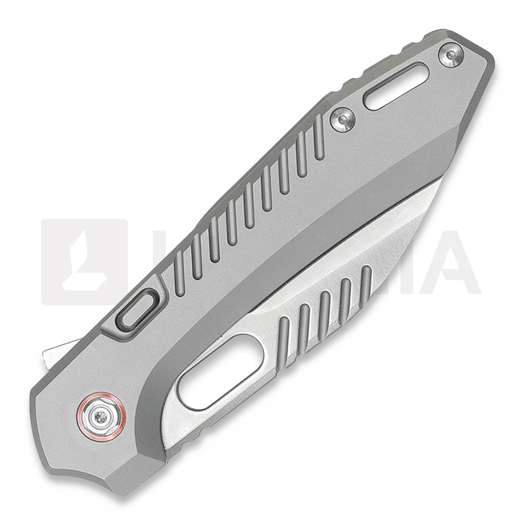 Coltello pieghevole Vosteed RSKAOS Top Linerlock - Titanium S/W - Satin Wharncliffe