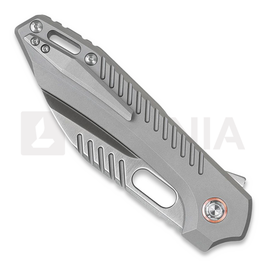 Coltello pieghevole Vosteed RSKAOS Top Linerlock - Titanium S/W - Satin Wharncliffe