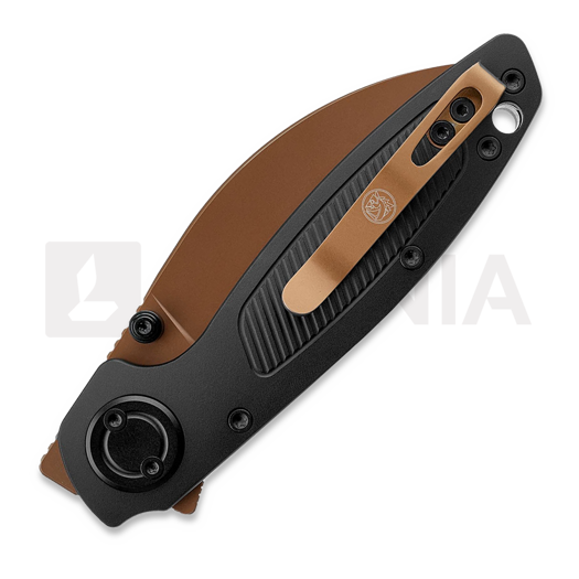 Vosteed Shilin Cutter - Copper Dune - Aluminum Taschenmesser, schwarz