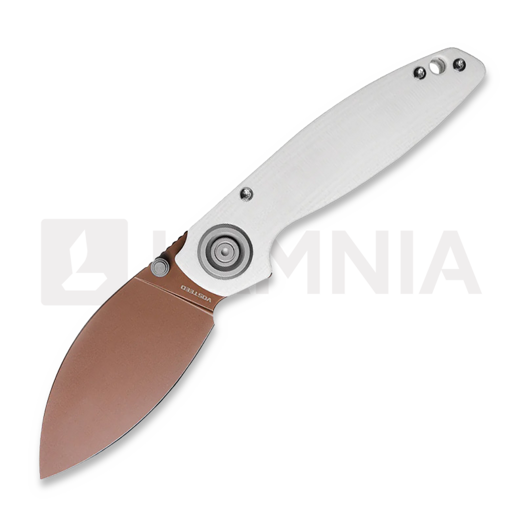 Складний ніж Vosteed Shilin Cutter - Copper Dune - G10, білий