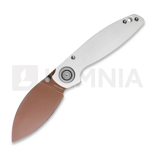 Skladací nôž Vosteed Shilin Cutter - Copper Dune - G10, biela