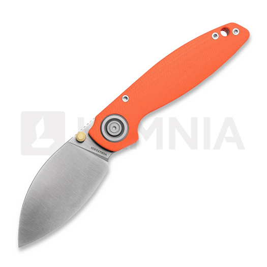 Vosteed Shilin Cutter - Satin - G10 접이식 나이프, 주황
