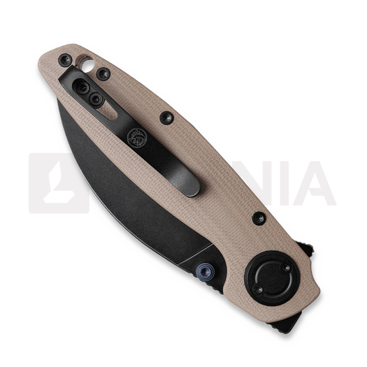 Vosteed Shilin Cutter - Satin - G10 kääntöveitsi, oranssi