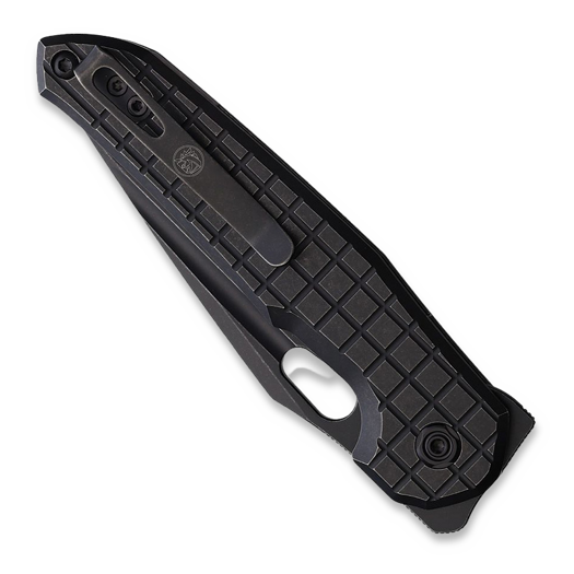 Coltello pieghevole Vosteed Thunderbird Trek Lock - Titanium B/W - B/W Tanto