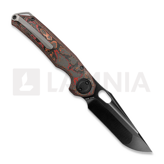 Nóż składany Vosteed Thunderbird V - Obsidian DLC - Fat Carbon, Mars Valley