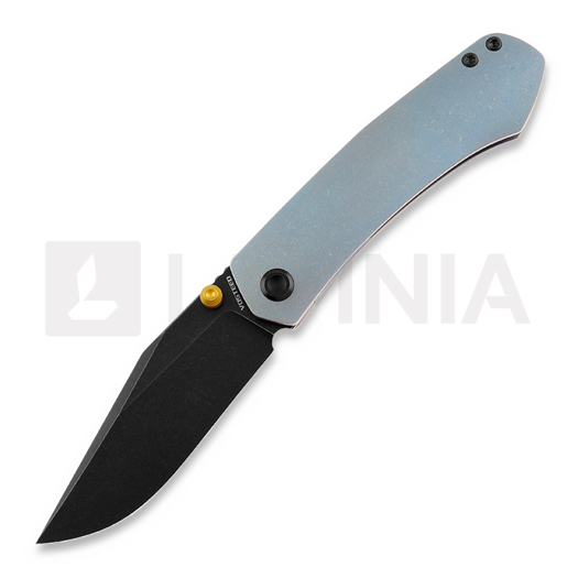 Coltello pieghevole Vosteed Vallhund Framelock Blue Ti