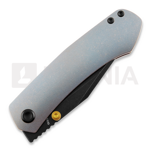 Zavírací nůž Vosteed Vallhund Framelock Blue Ti