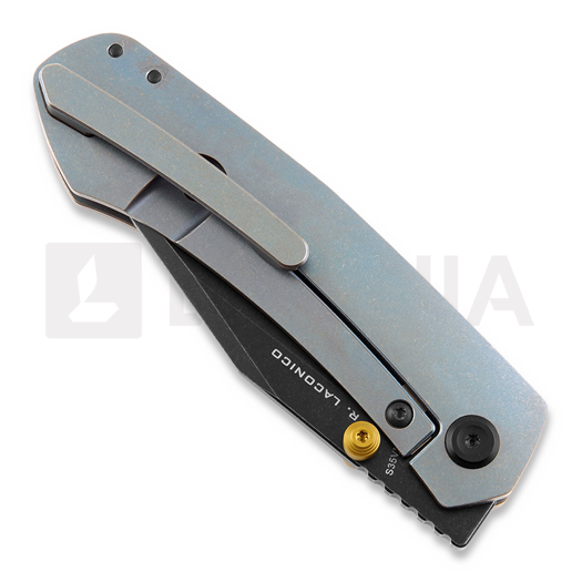 Zavírací nůž Vosteed Vallhund Framelock Blue Ti