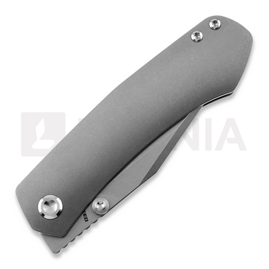 Vosteed Vallhund - Stonewash - Titanium f&auml;llkniv, gr&aring;