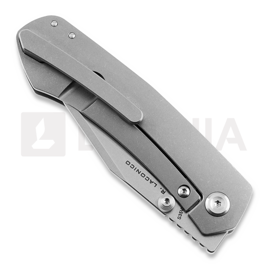 Vosteed Vallhund - Stonewash - Titanium f&auml;llkniv, gr&aring;