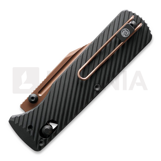 Coltello pieghevole Vosteed Vombat - Bowie - Copper Dune & Black