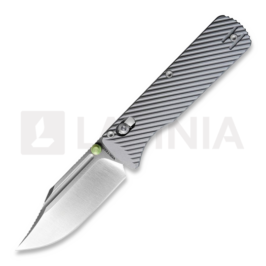 Vosteed Vombat - Satin Bowie - Aluminium összecsukható kés, szürke