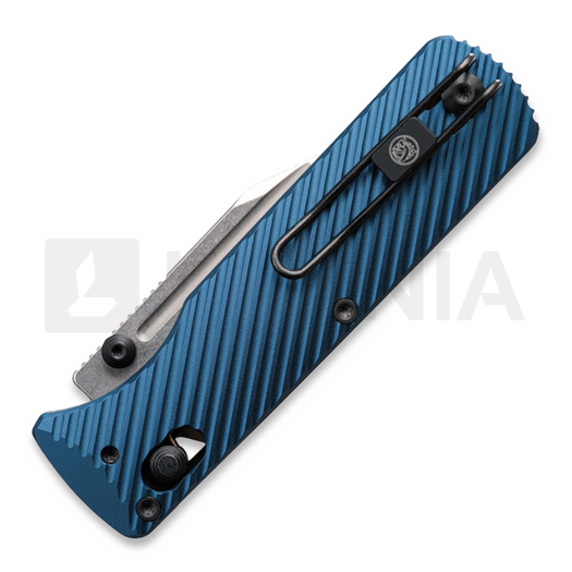 Vosteed Vombat - Bowie - Stonewash & Steel Blue kääntöveitsi