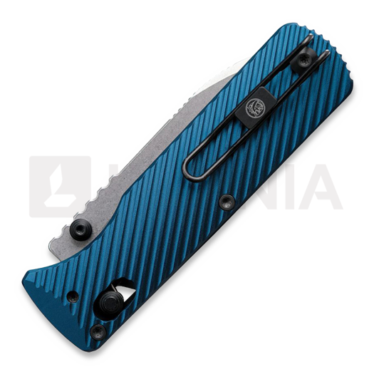 Vosteed Vombat - Zulu - Stonewash & Steel Blue sulankstomas peilis