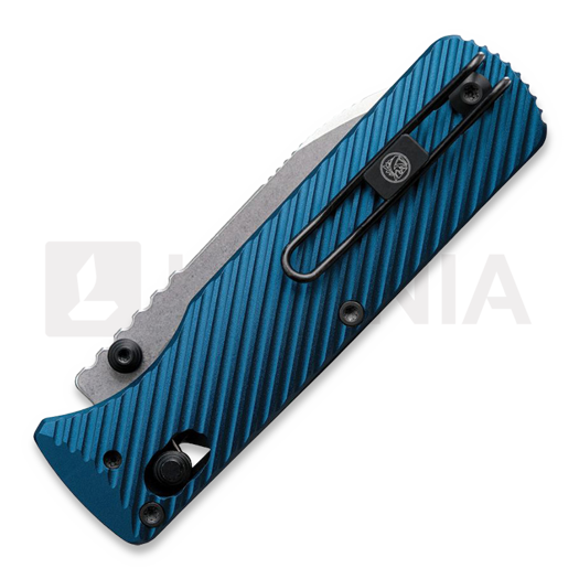 Coltello pieghevole Vosteed Vombat - Zulu - Stonewash & Steel Blue