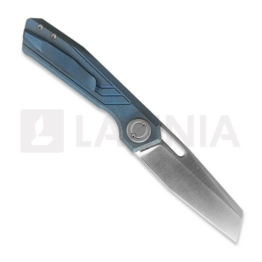 Vosteed Xeno - Satin - Titanium sulankstomas peilis, mėlyna