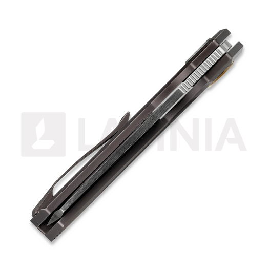 Vosteed Xeno - Satin - Titanium f&auml;llkniv, Dark Reddish Purple