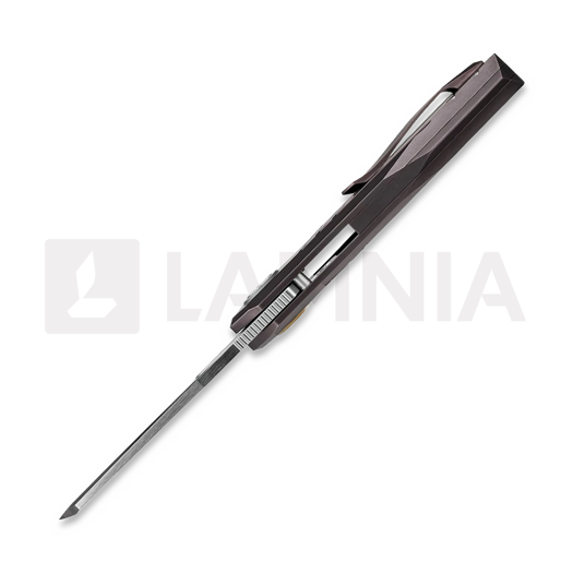 Vosteed Xeno - Satin - Titanium f&auml;llkniv, Dark Reddish Purple