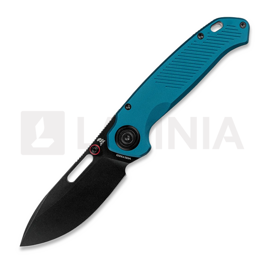 Складний ніж Vosteed Zander - Blackwash - Aluminium, синiй