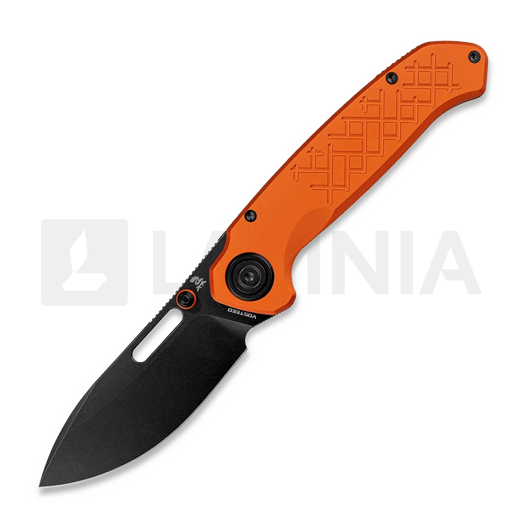 Складний ніж Vosteed Zander - Blackwash - Aluminium, помара́нчевий