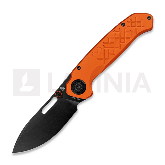 Vosteed Zander - Blackwash - Aluminium vouwmes, oranje