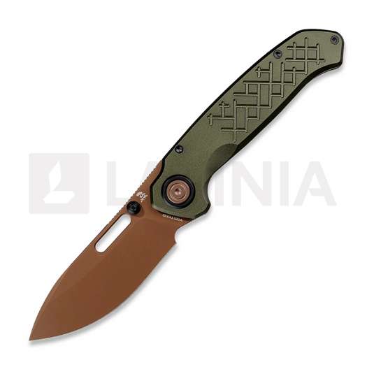 Saliekams nazis Vosteed Zander - Copper Dune - Aluminium, zaļš