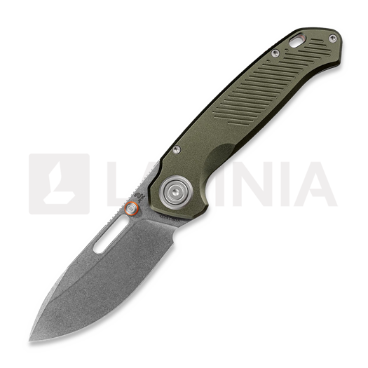 Πτυσσόμενο μαχαίρι Vosteed Zander - Stonewash - Aluminium, λαδί